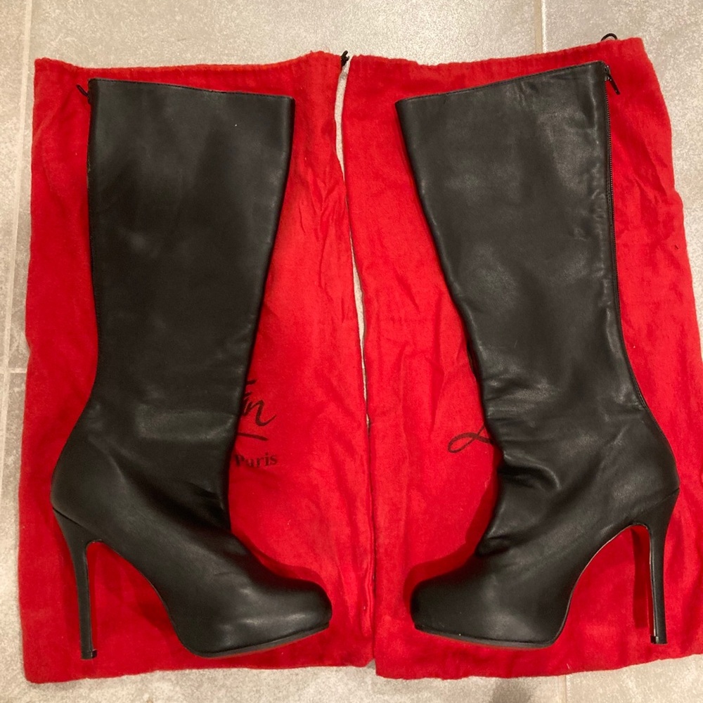 Woman’s Louboutins